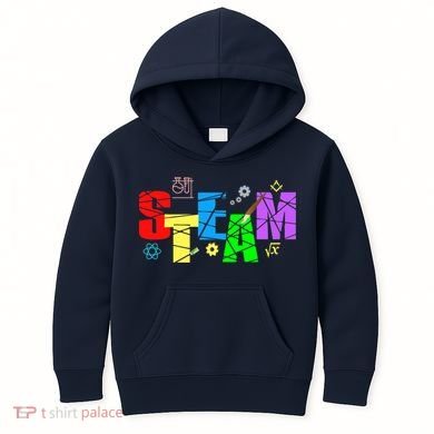 STEAM Science and Art STEM Creativity Maker Kids Hoodie