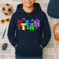 STEAM Science and Art STEM Creativity Maker Kids Hoodie thumb 2