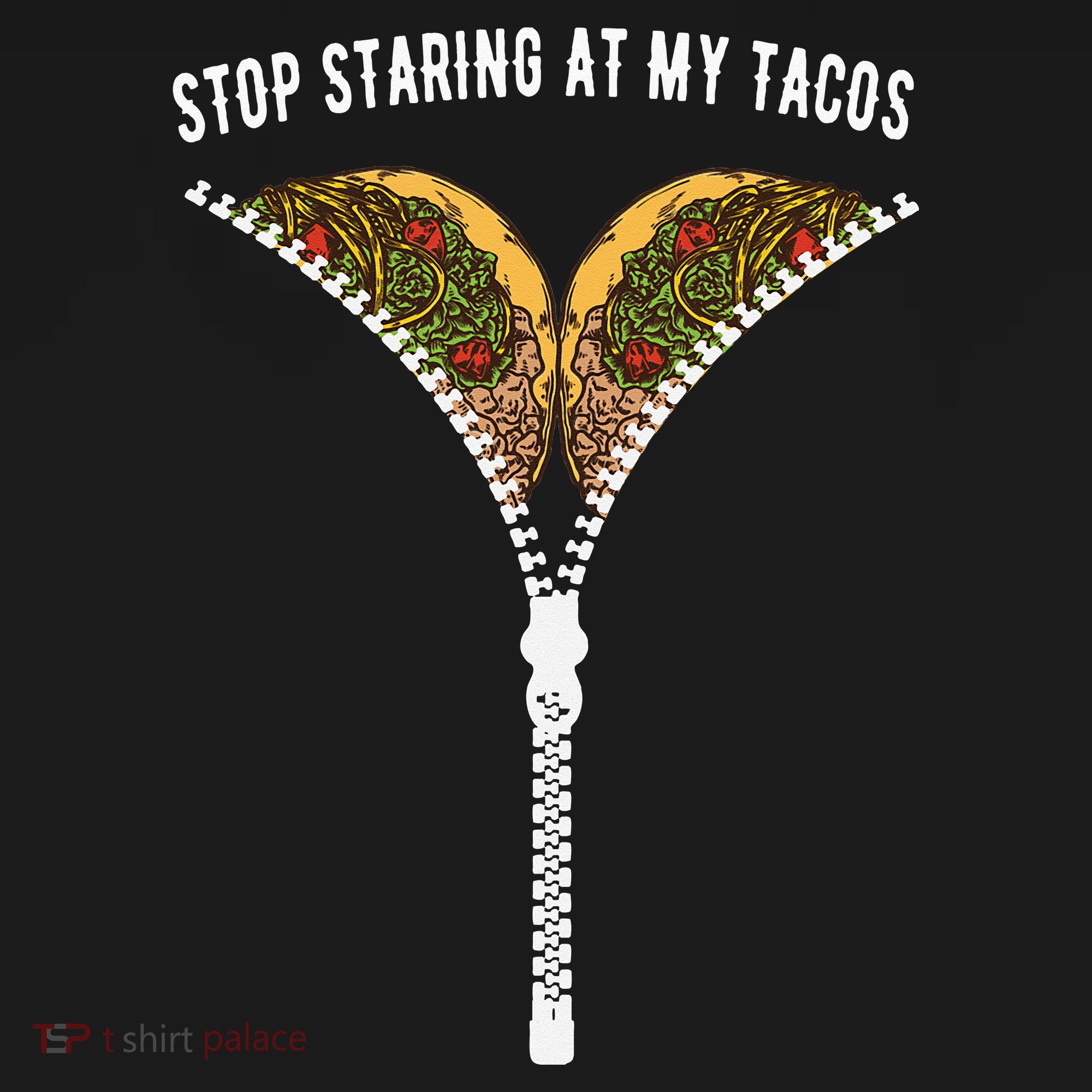 Stop Staring At My Tacos Tacos Lover Classic Long Sleeve Shirt