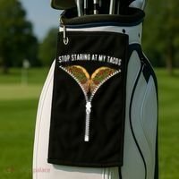 Stop Staring At My Tacos Tacos Lover Classic Golf Towel thumb 2