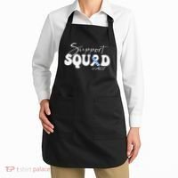 Support Squad ALS Awareness Blue & White Ribbon Apron thumb 2