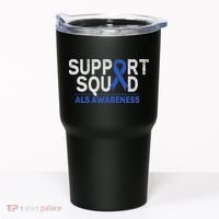 Support Squad Als Awareness Month Blue Ribbon Support Team Tumbler thumb 0