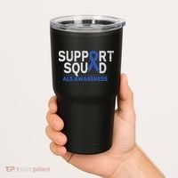 Support Squad Als Awareness Month Blue Ribbon Support Team Tumbler thumb 2