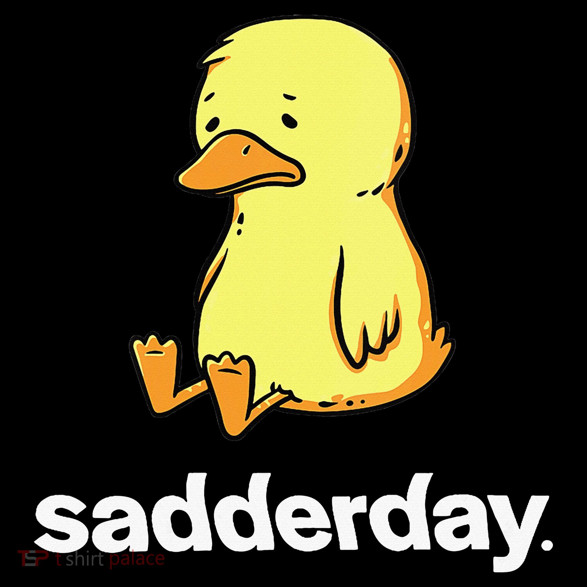 Sadderday Sad As Duck Bucket Hat