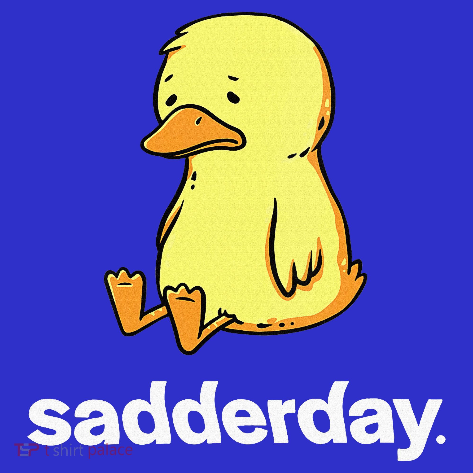 Sadderday Sad As Duck Women's Tank Top
