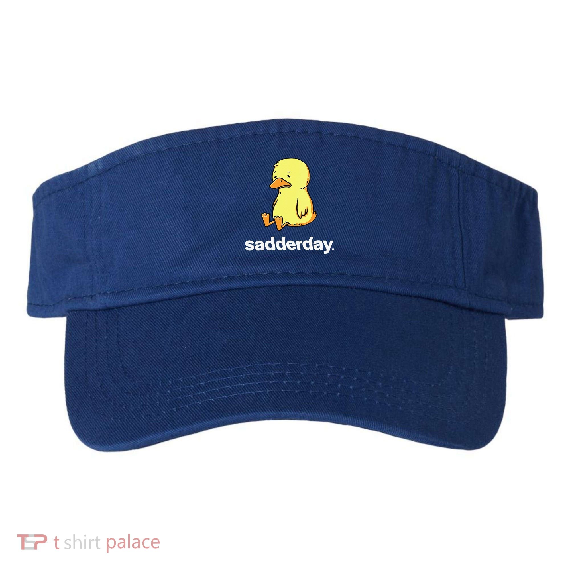 Sadderday Sad As Duck Visor