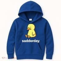 Sadderday Sad As Duck Kids Hoodie thumb 0