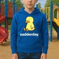 Sadderday Sad As Duck Kids Hoodie thumb 2