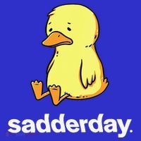 Sadderday Sad As Duck Kids Hoodie thumb 5