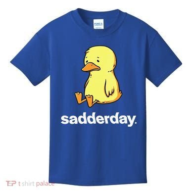 Sadderday Sad As Duck Kids T-Shirt
