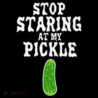 Stop Staring At My Pickle Costume Funny Easy Halloween Gift Women's Hoodie thumb 2