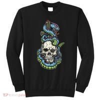 Snake Skull And Dagger Tattoo Sweatshirt thumb 0