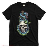 Snake Skull And Dagger Tattoo T-Shirt thumb 0