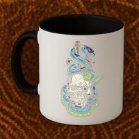 Snake Skull And Dagger Tattoo Coffee Mug thumb 2