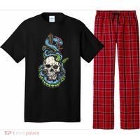 Snake Skull And Dagger Tattoo Pajama Set thumb 0