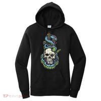Snake Skull And Dagger Tattoo Women's Hoodie thumb 0