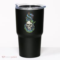 Snake Skull And Dagger Tattoo Tumbler thumb 0