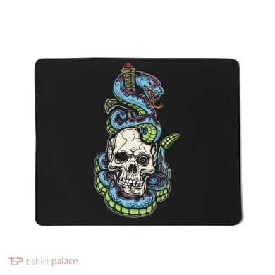 Snake Skull And Dagger Tattoo Mousepad