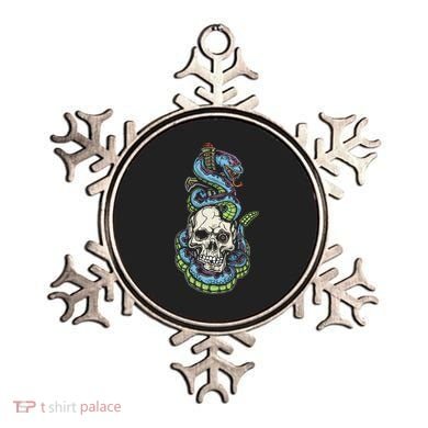 Snake Skull And Dagger Tattoo Ornament