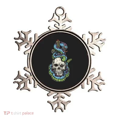 Snake Skull And Dagger Tattoo Ornament