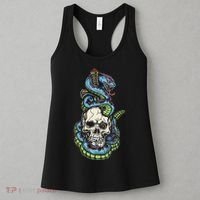 Snake Skull And Dagger Tattoo Women's Tank Top thumb 3