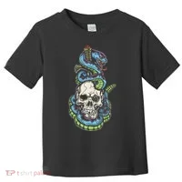 Snake Skull And Dagger Tattoo Toddler T-Shirt thumb 0