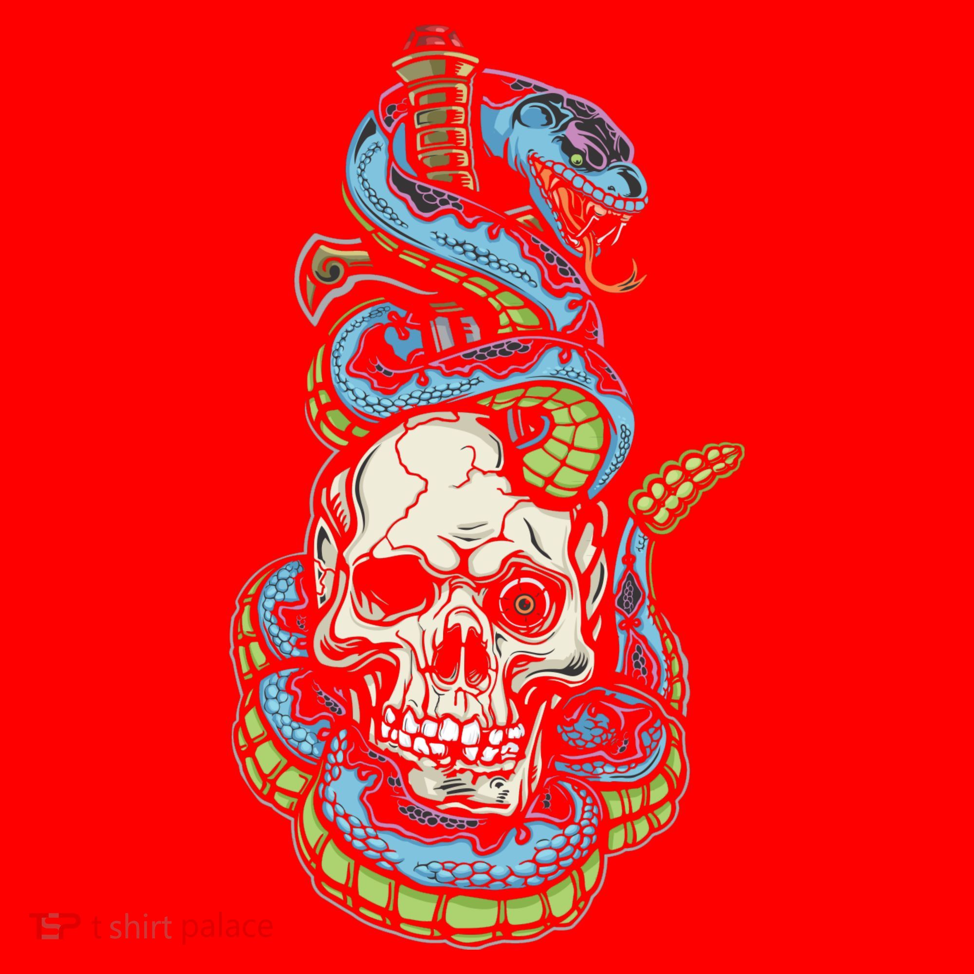 Snake Skull And Dagger Tattoo Santa Hat