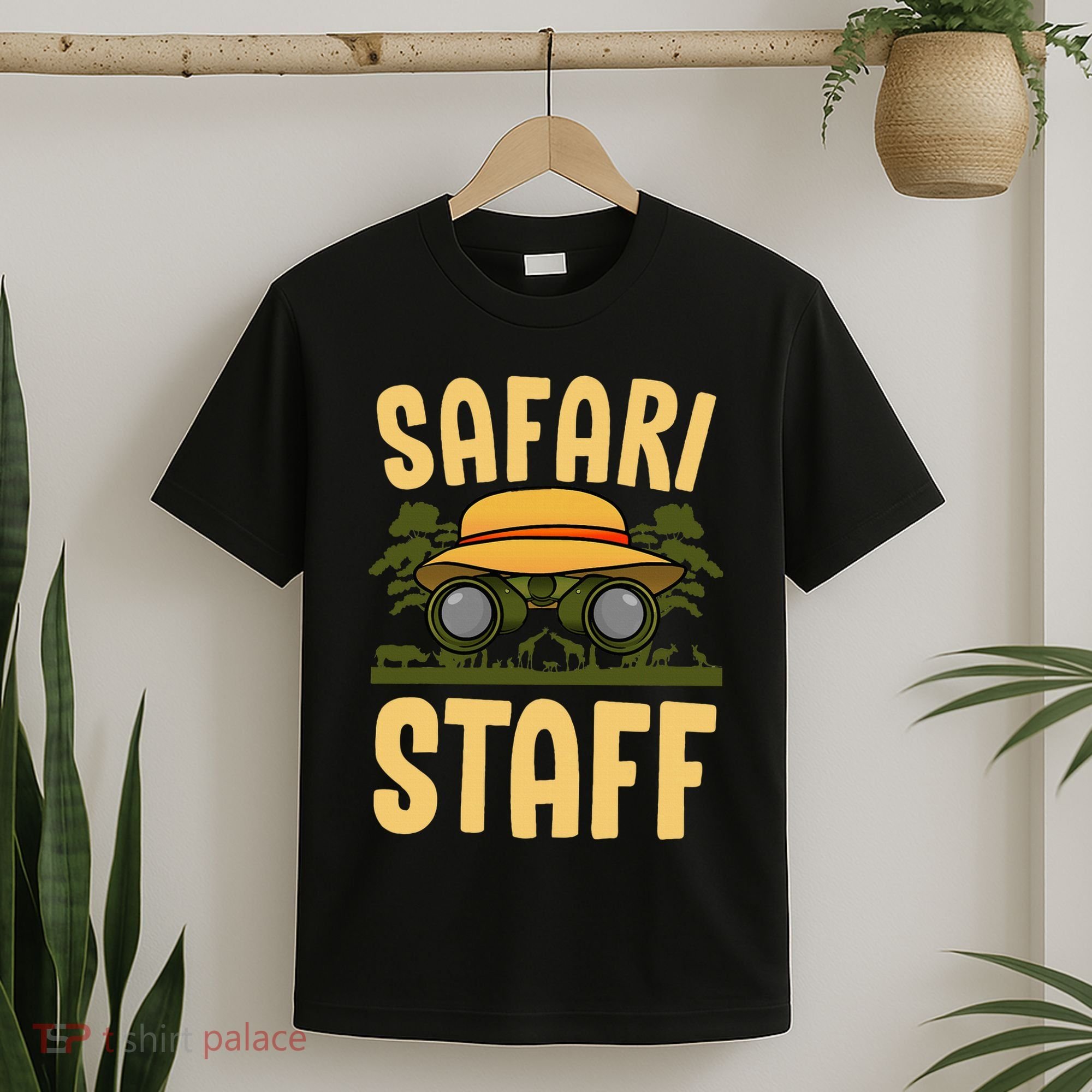 Safari Staff Art For Women Zookeeper Costume Zoo Jungle T-Shirt