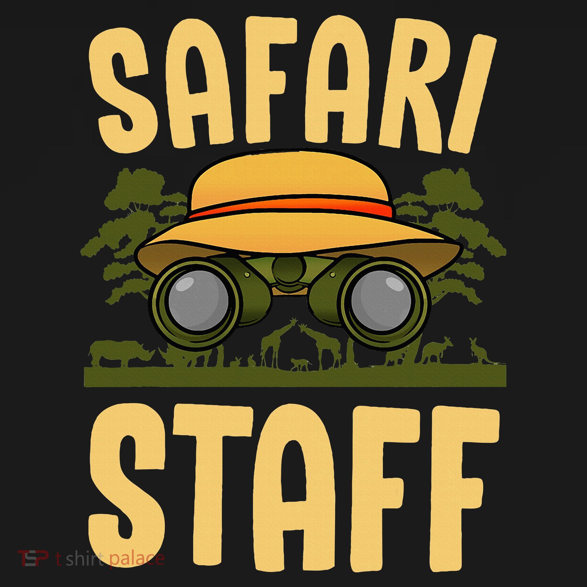 Safari Staff Art For Women Zookeeper Costume Zoo Jungle Women's Tank Top