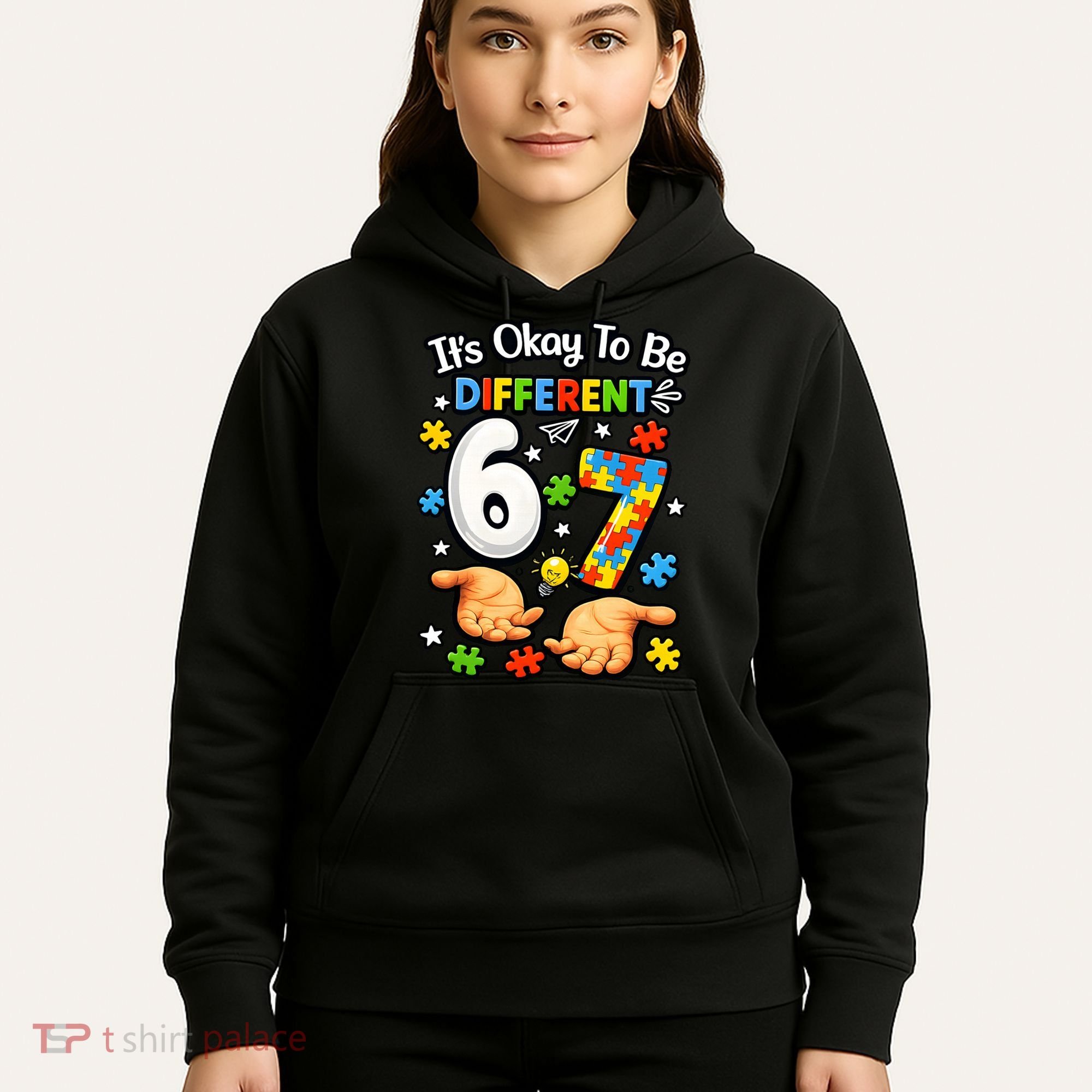 Six Seven Autism Awareness 67 Hoodie