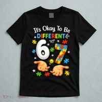 Six Seven Autism Awareness 67 T-Shirt thumb 5