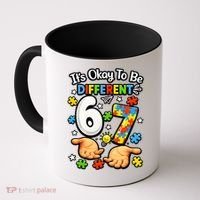 Six Seven Autism Awareness 67 Coffee Mug thumb 0