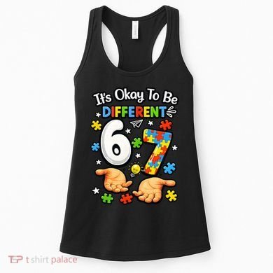 Six Seven Autism Awareness 67 Women's Tank Top