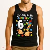 Six Seven Autism Awareness 67 Tank Top thumb 3