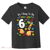 Six Seven Autism Awareness 67 Toddler T-Shirt thumb 0