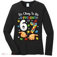 Six Seven Autism Awareness 67 Women's Long Sleeve Shirt thumb 0