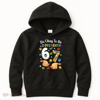 Six Seven Autism Awareness 67 Kids Hoodie thumb 0
