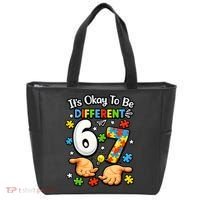 Six Seven Autism Awareness 67 Tote Bag thumb 0