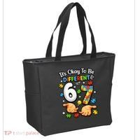 Six Seven Autism Awareness 67 Tote Bag thumb 2