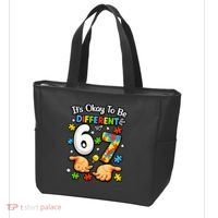 Six Seven Autism Awareness 67 Tote Bag thumb 3