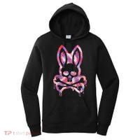 Scary Skull And Crossbones Bad Rabbit Horror Bunny Halloween Women's Hoodie thumb 0
