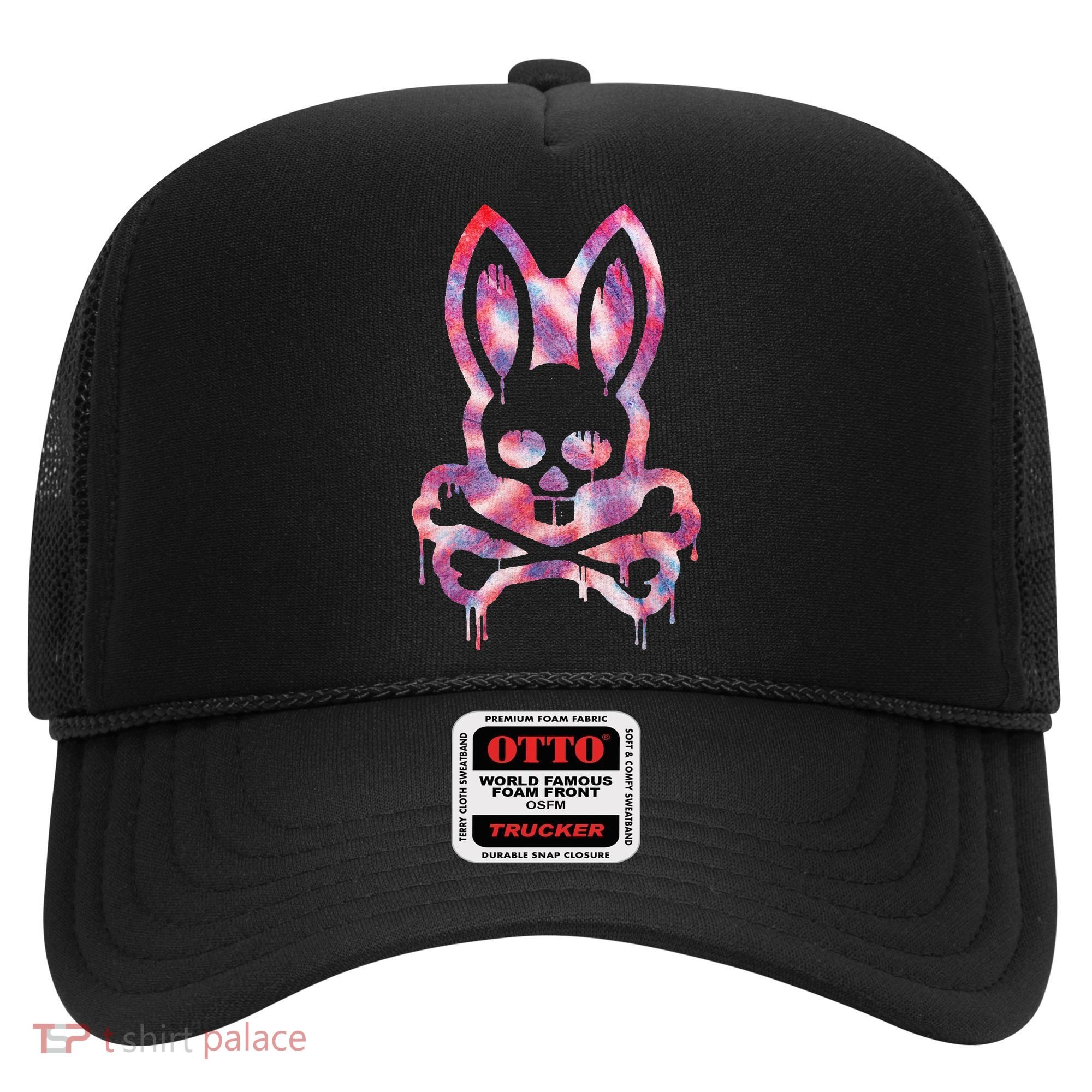 Scary Skull And Crossbones Bad Rabbit Horror Bunny Halloween Hat