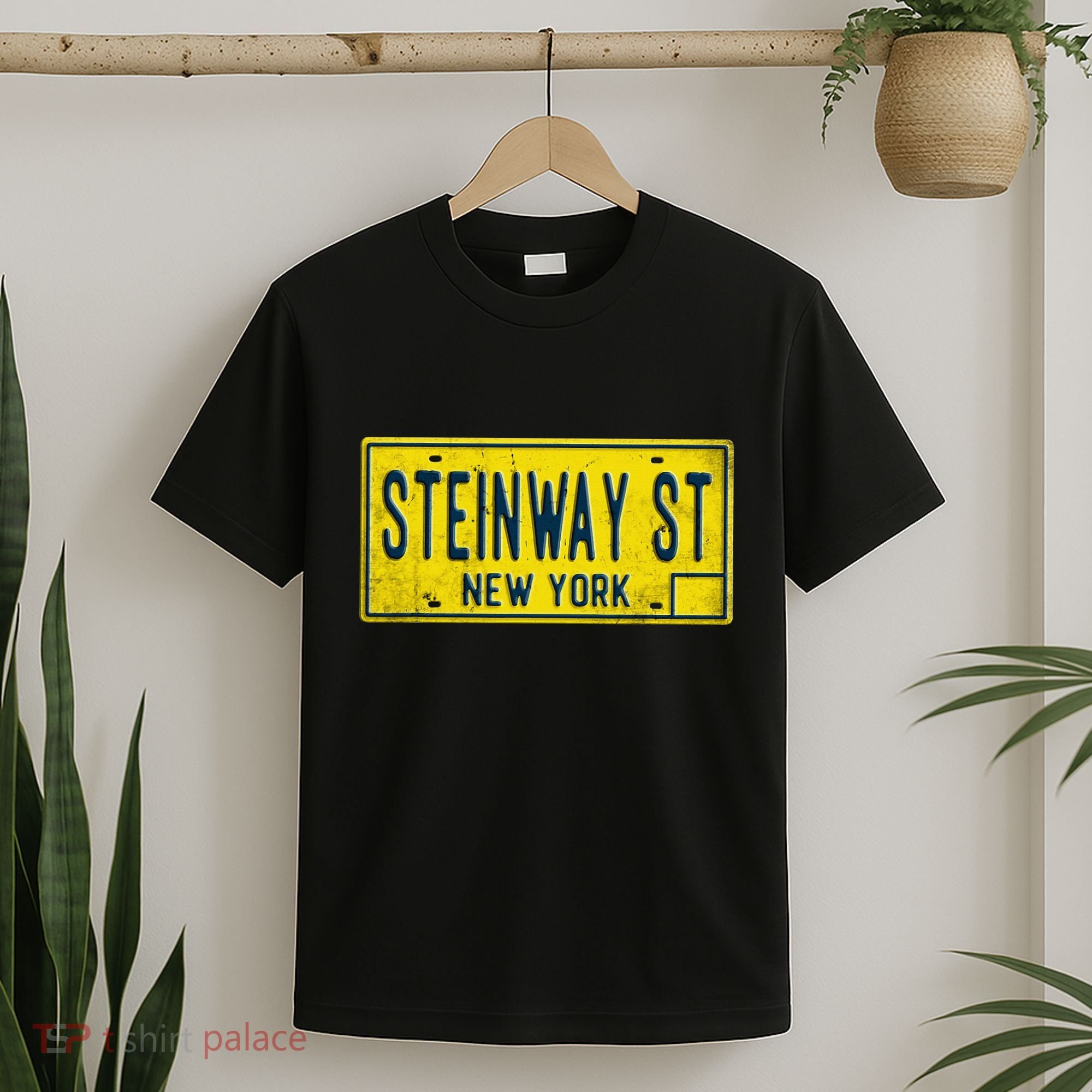 Steinway Street Astoria Queens Ny New York Home Retro T-Shirt