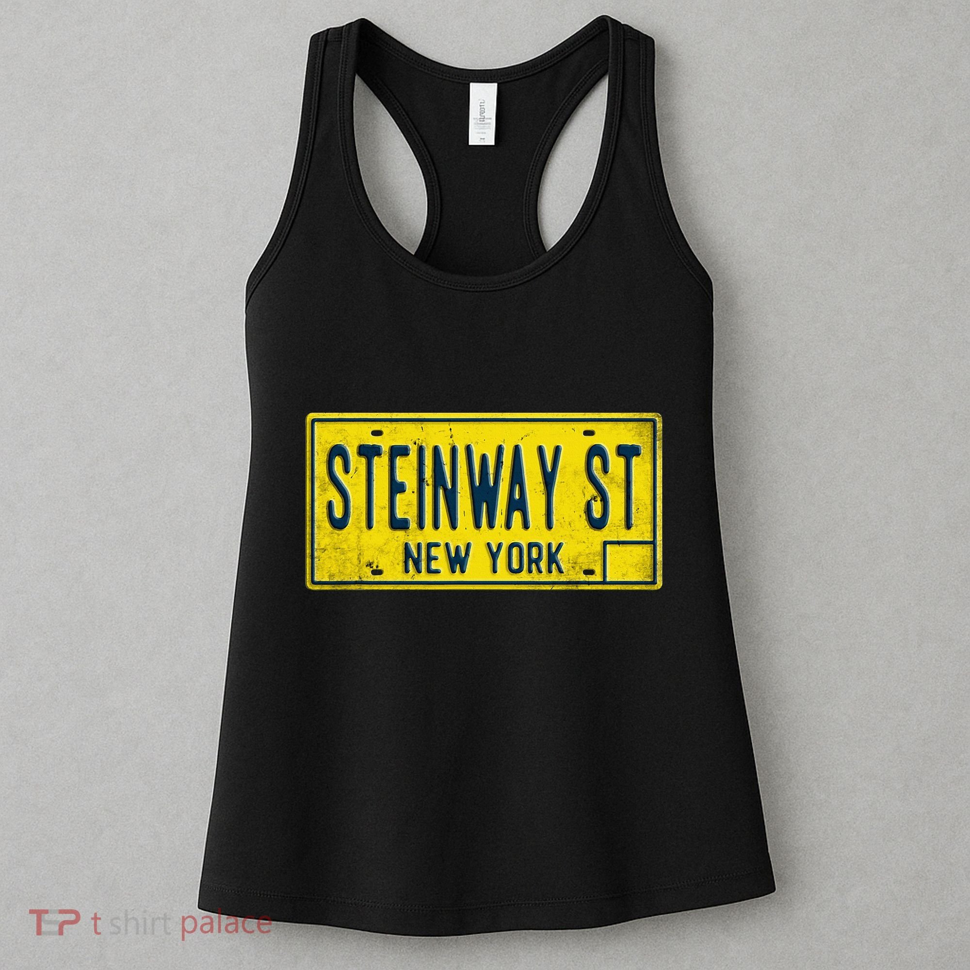 Steinway Street Astoria Queens Ny New York Home Retro Women's Tank Top
