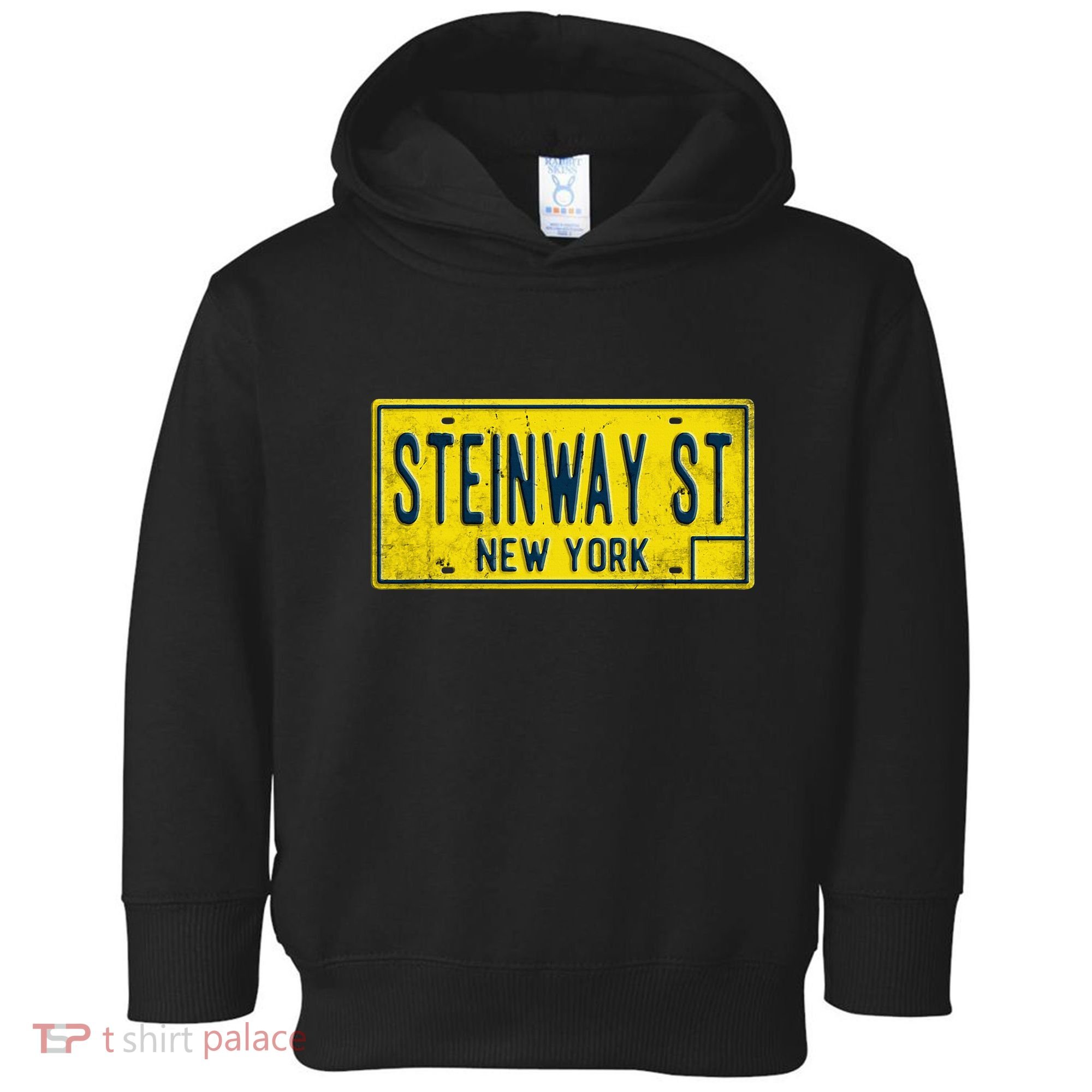 Steinway Street Astoria Queens Ny New York Home Retro Toddler Hoodie