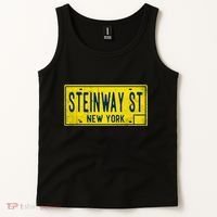 Steinway Street Astoria Queens Ny New York Home Retro Tank Top thumb 2