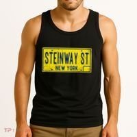 Steinway Street Astoria Queens Ny New York Home Retro Tank Top thumb 3