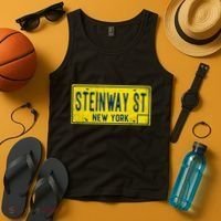 Steinway Street Astoria Queens Ny New York Home Retro Tank Top thumb 4