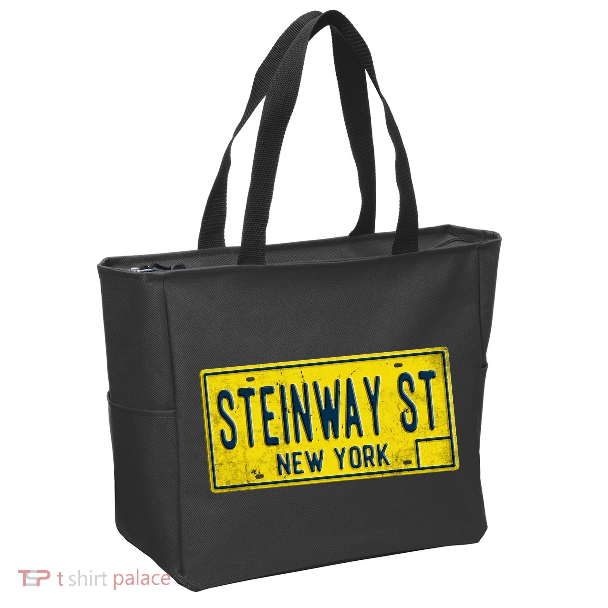 Steinway Street Astoria Queens Ny New York Home Retro Tote Bag