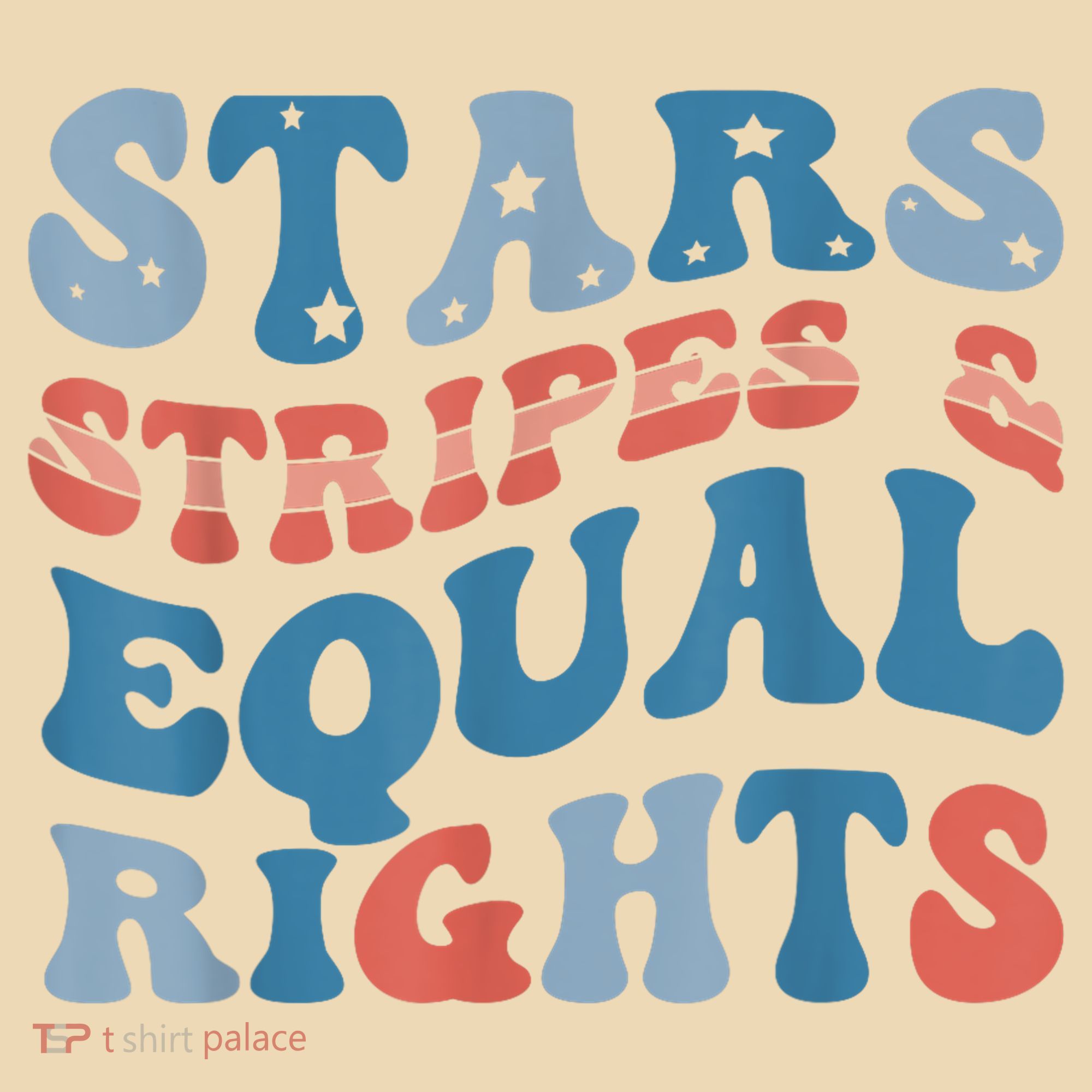 Stars Stripes And Equal Rights 4th Of July Womens Rights Tote Bag